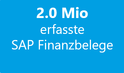 erfasste SAP Finanzbelege